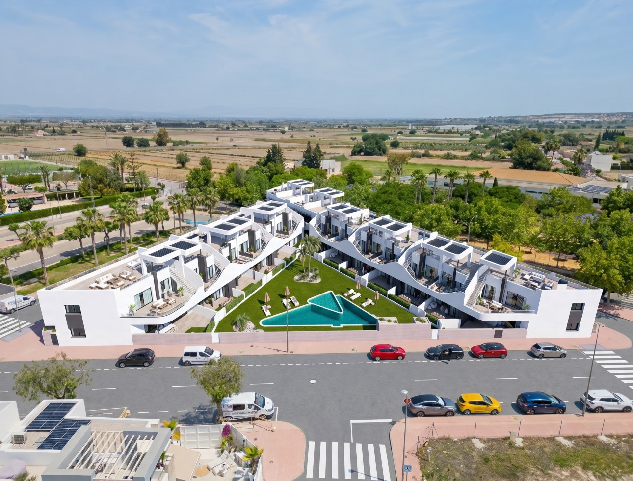 Neue Gebäude - Hoch gelegener Bungalow - San Fulgencio