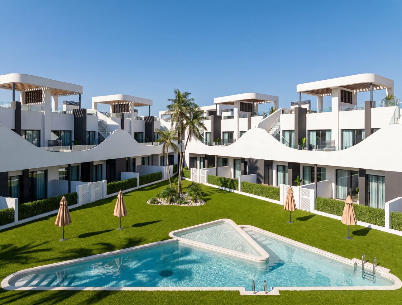 Neue Gebäude - Hoch gelegener Bungalow - San Fulgencio