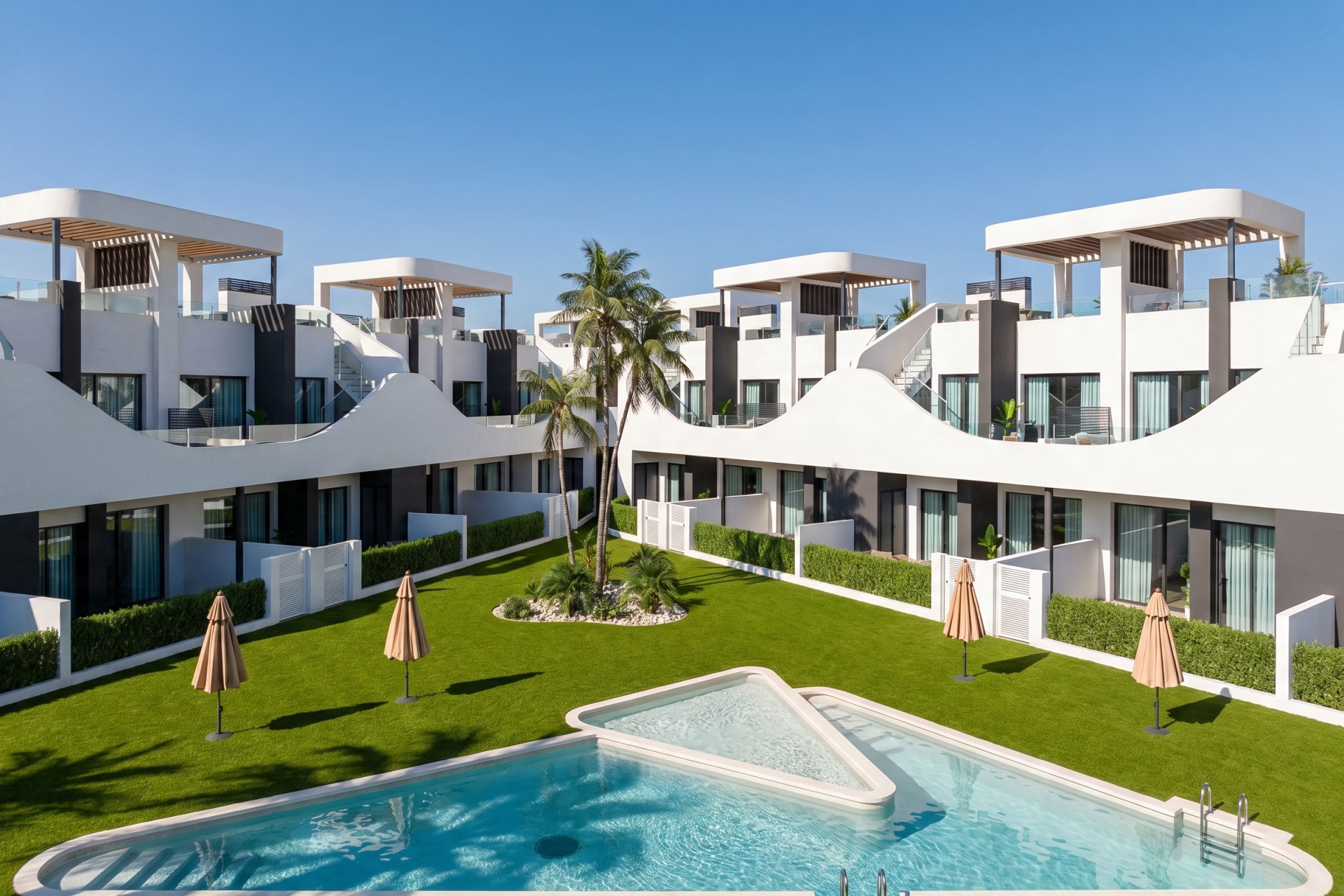 Neue Gebäude - Hoch gelegener Bungalow - San Fulgencio