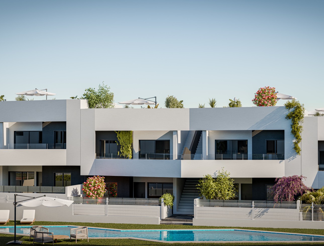 Neue Gebäude - Hoch gelegener Bungalow - San Miguel de Salinas