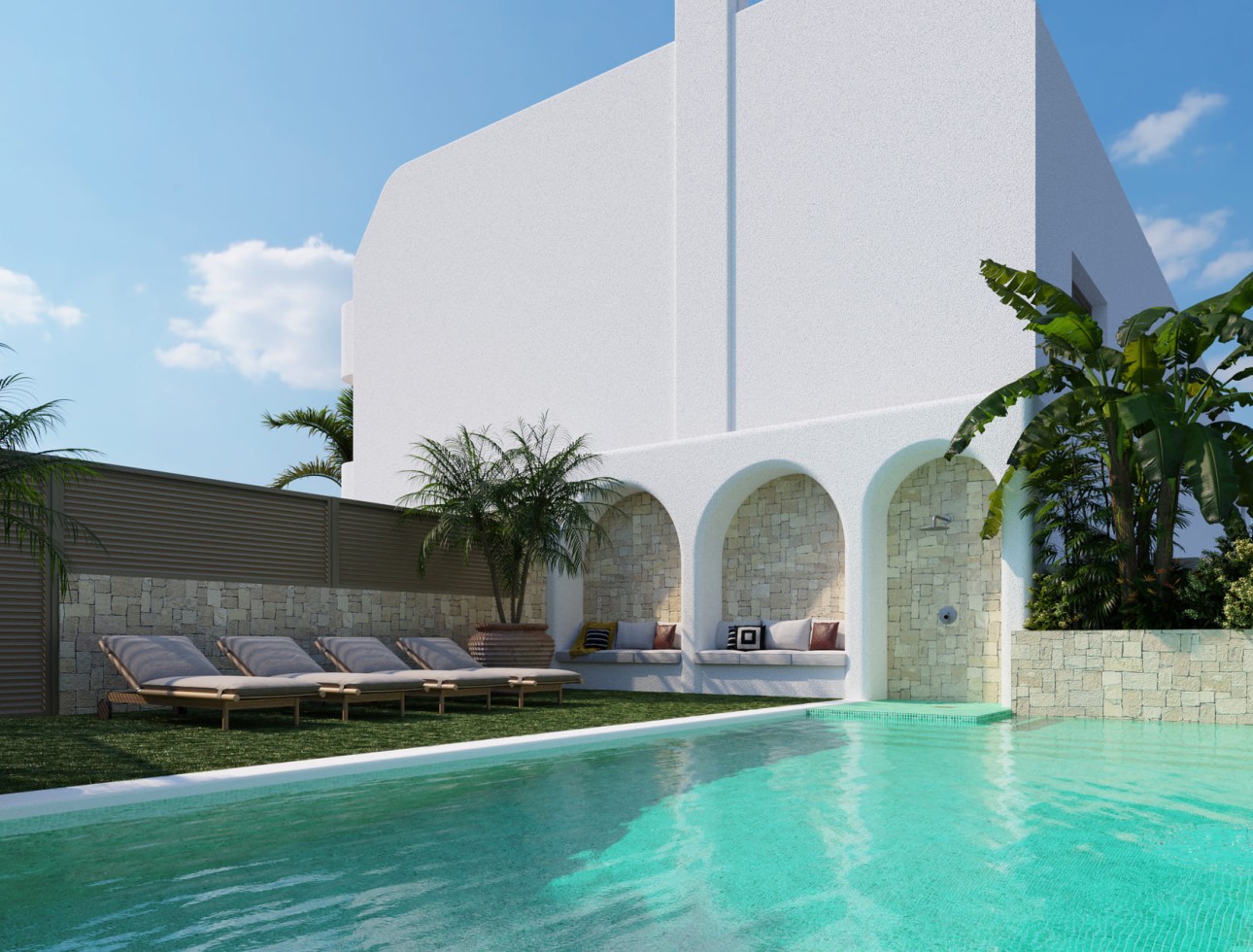 Neue Gebäude - Hoch gelegener Bungalow - San Pedro del Pinatar