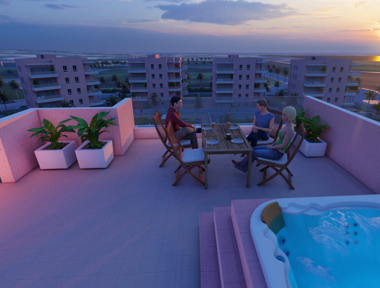 Neue Gebäude - Penthouse - Guardamar del Segura