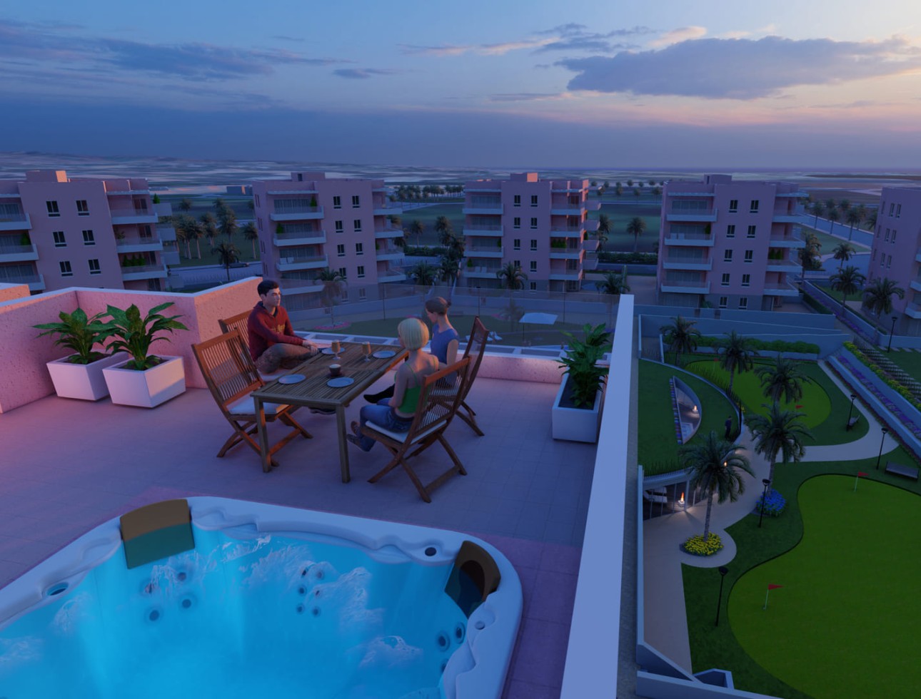 Neue Gebäude - Penthouse - Guardamar del Segura