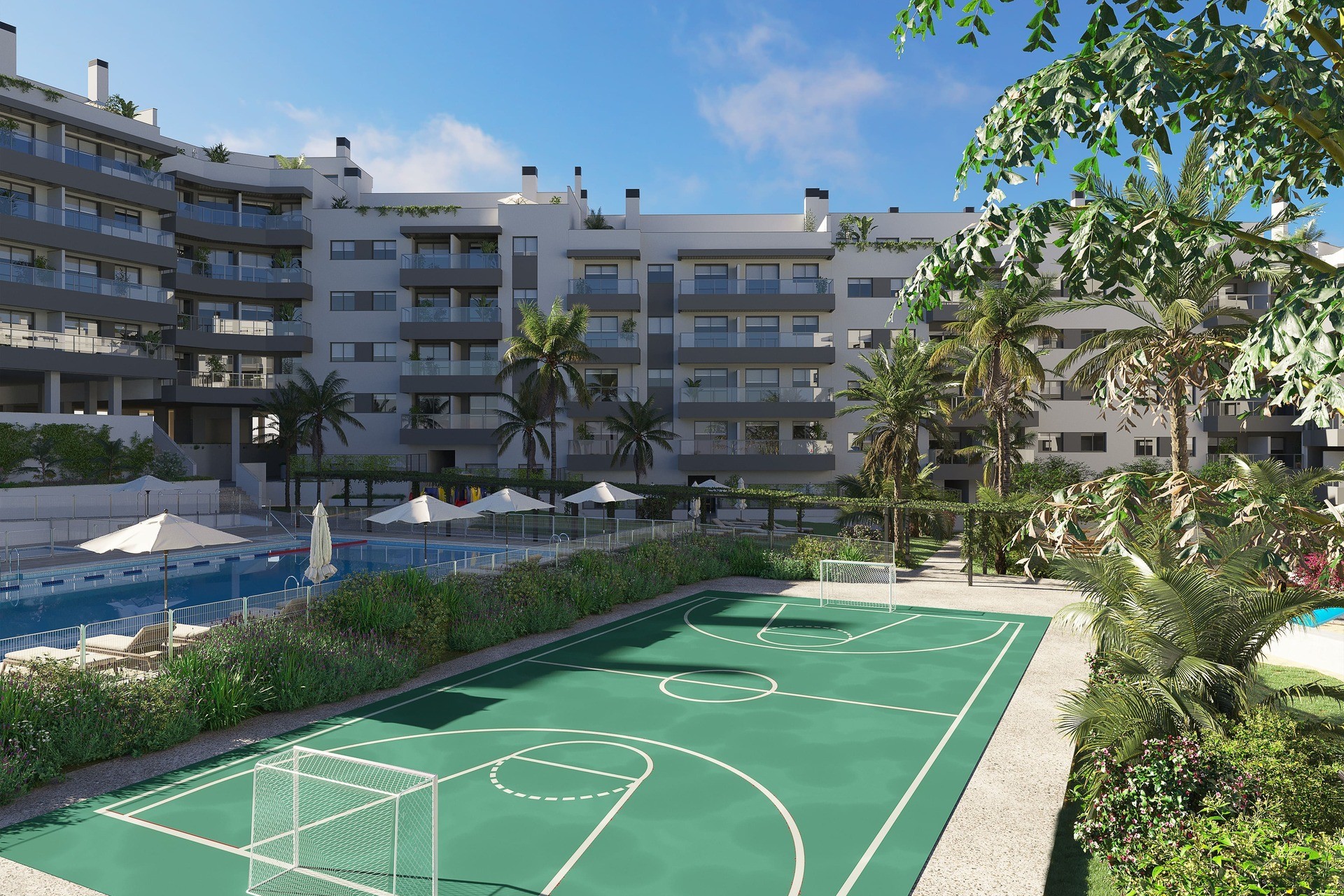Neue Gebäude - Penthouse - Las Lagunas de Mijas