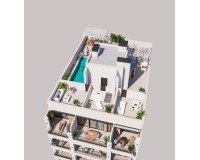 Neue Gebäude - Penthouse - Torrevieja