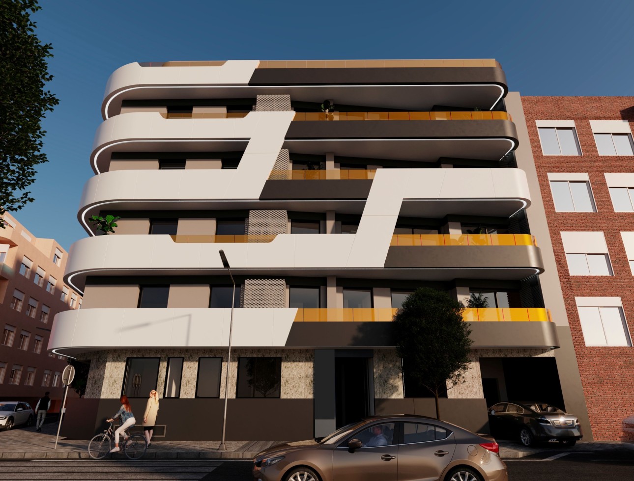 Neue Gebäude - Penthouse - Torrevieja