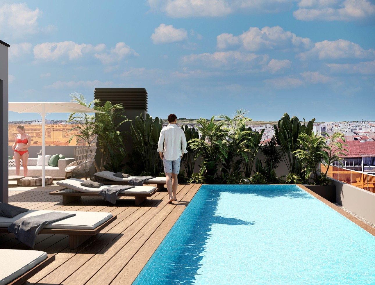 Neue Gebäude - Penthouse - Torrevieja