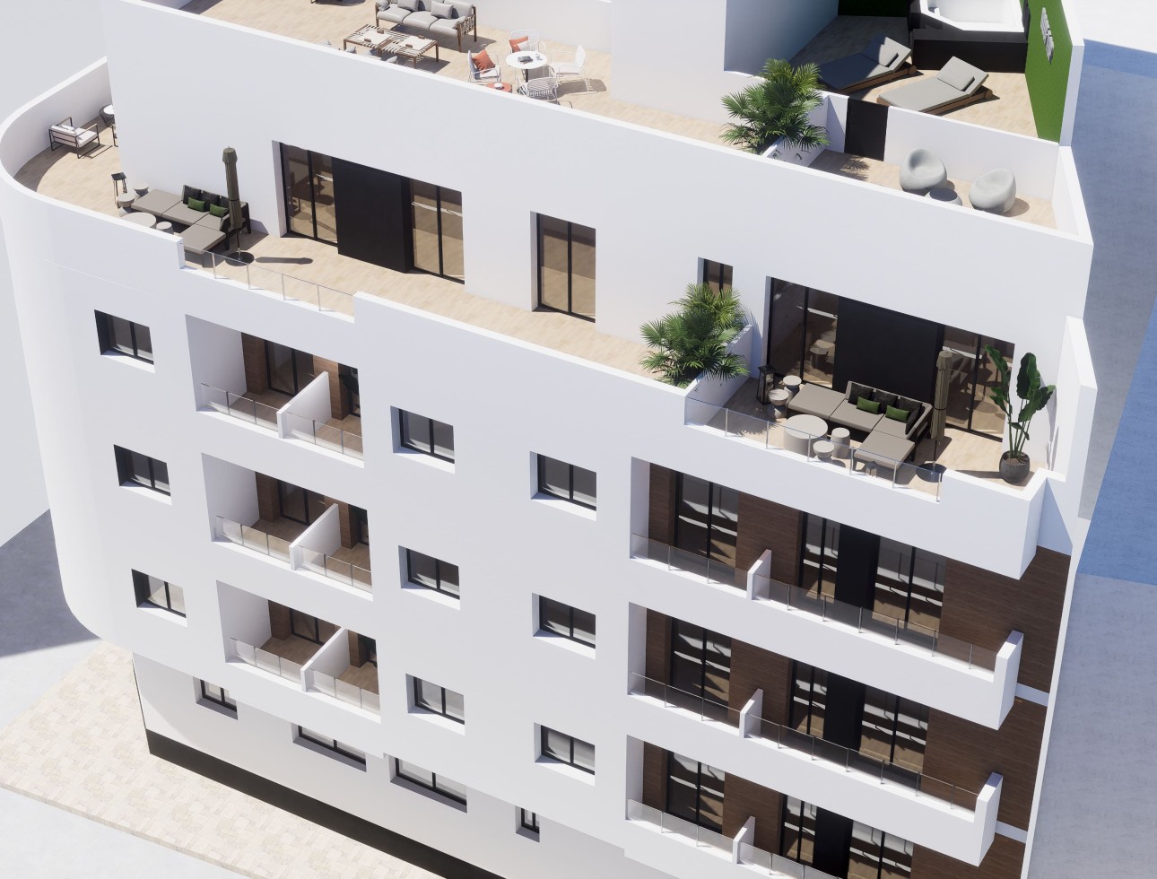 Neue Gebäude - Penthouse - Torrevieja