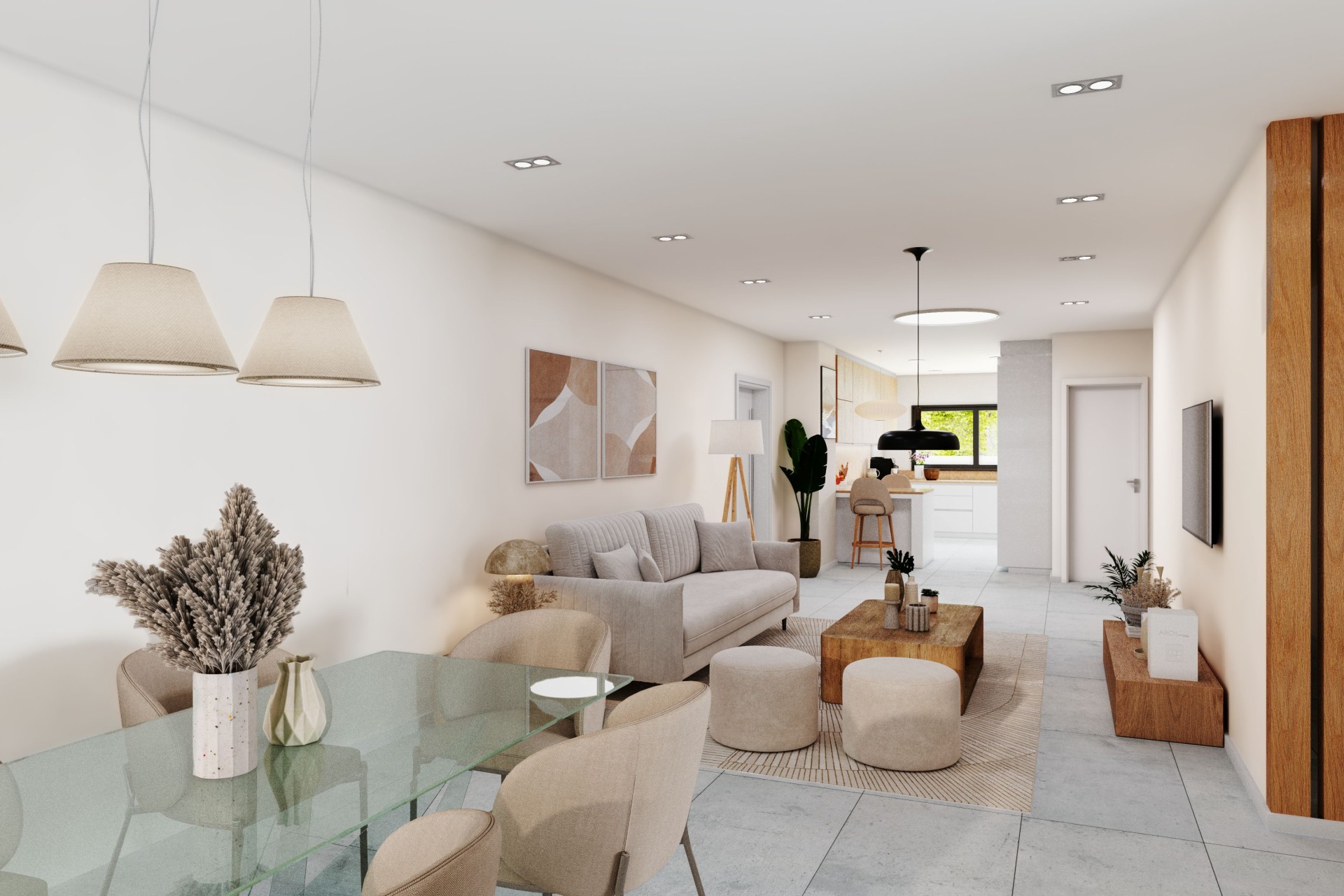 Neue Gebäude - terraced - Benferri