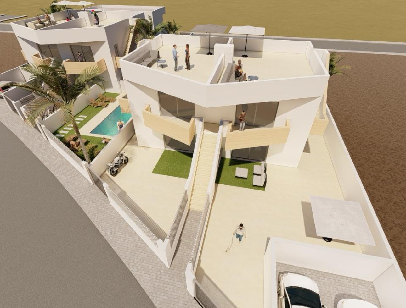 Neue Gebäude - terraced - Mazarrón