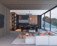 Neue Gebäude - Villa / Doppelhaushälfte - Altea