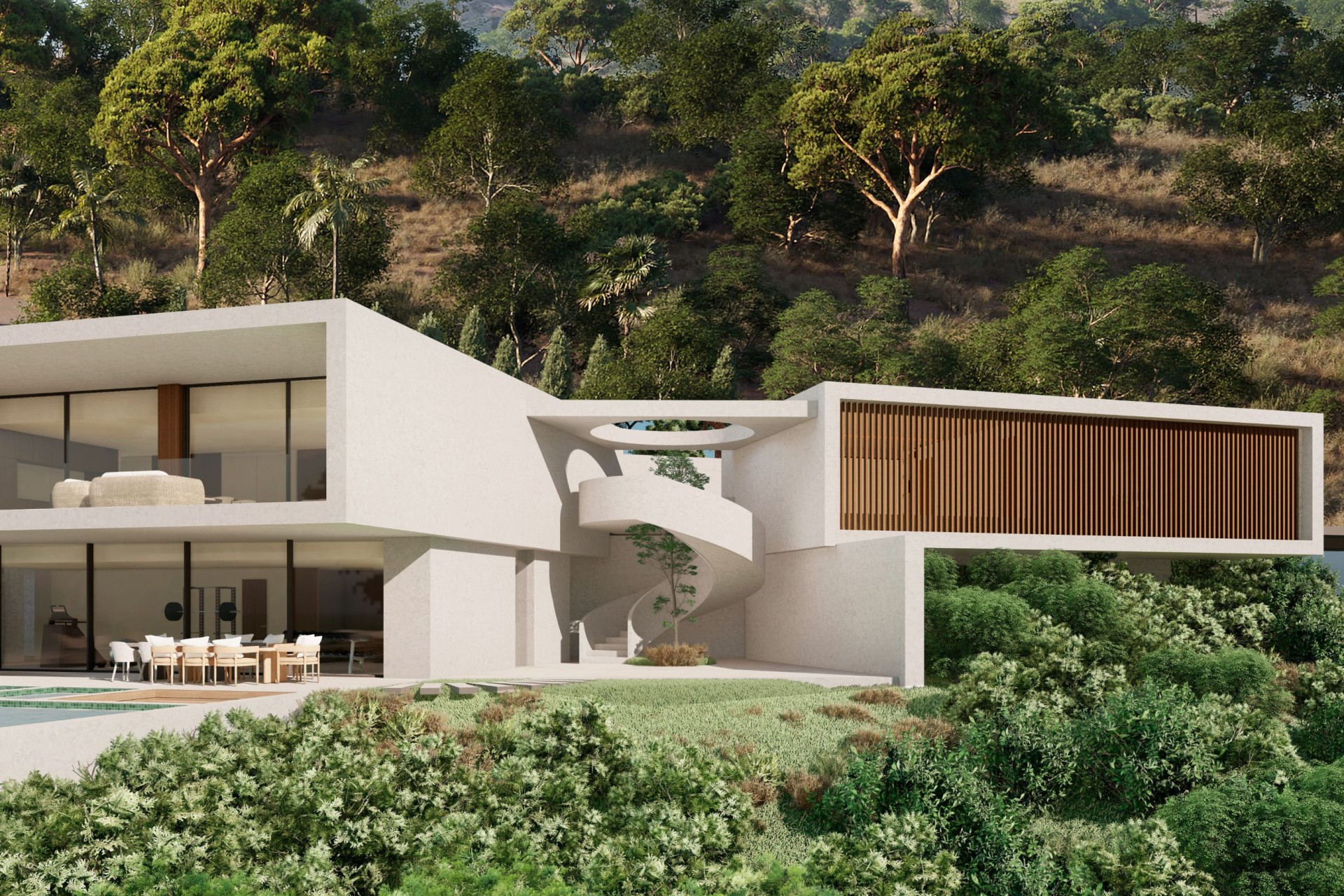 Neue Gebäude - Villa / Doppelhaushälfte - Benahavís