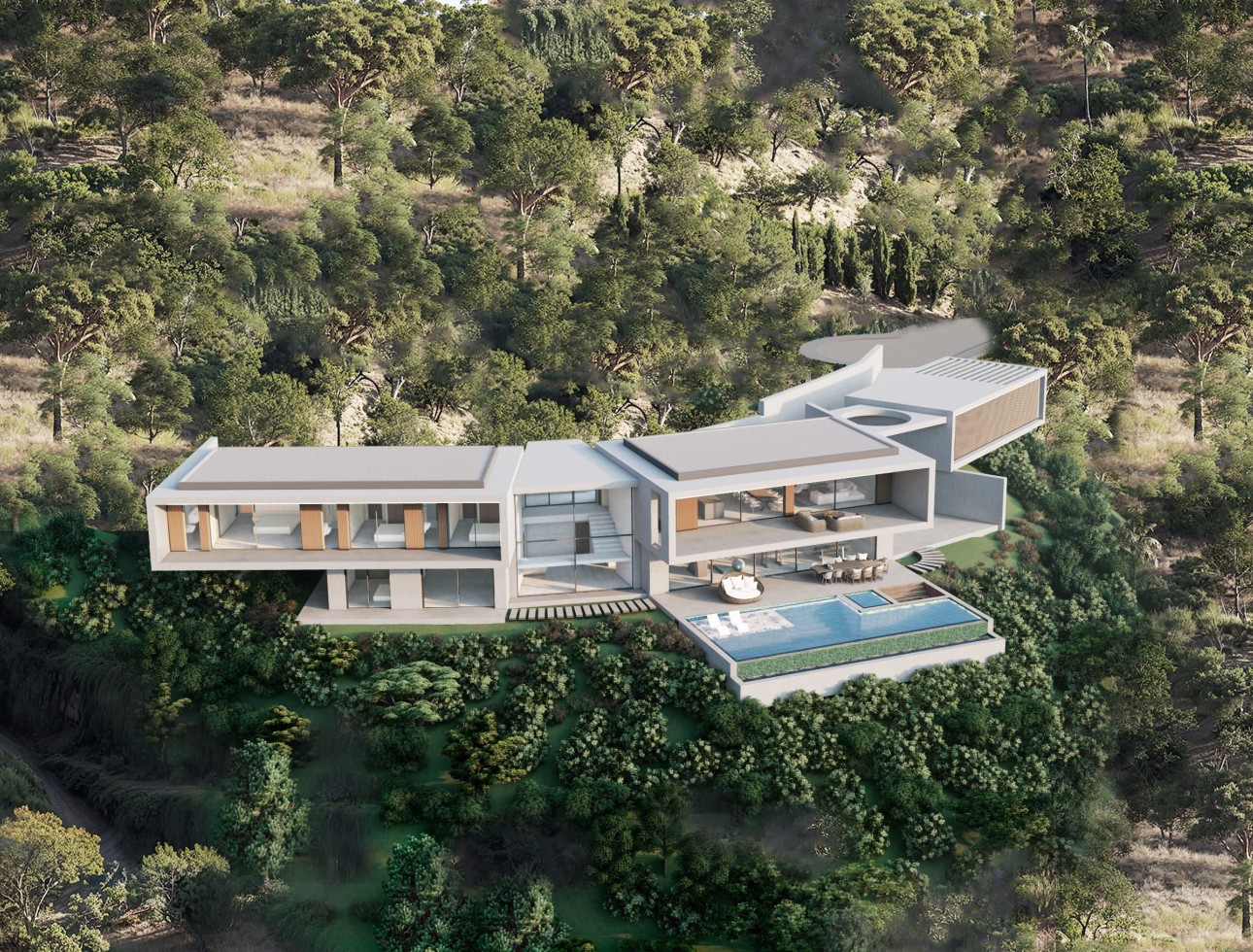 Neue Gebäude - Villa / Doppelhaushälfte - Benahavís