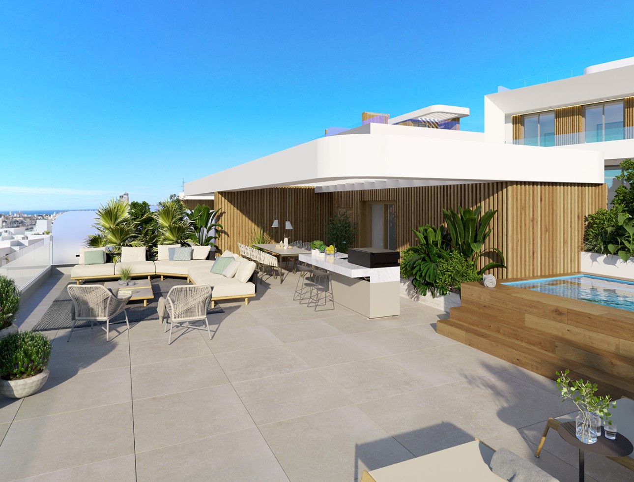 Neue Gebäude - Villa / Doppelhaushälfte - Estepona