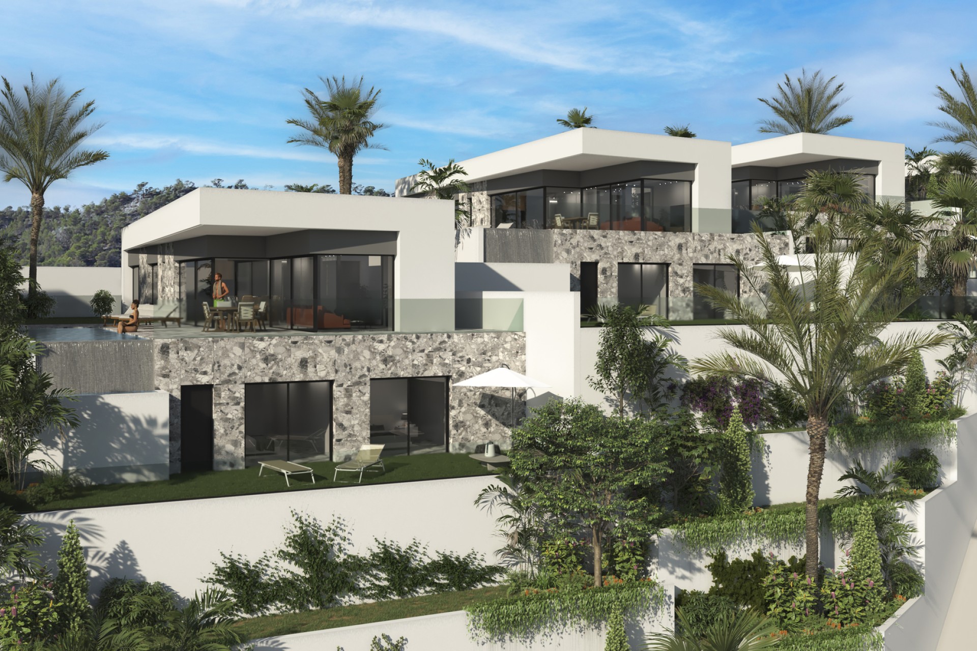 Neue Gebäude - Villa / Doppelhaushälfte - Finestrat