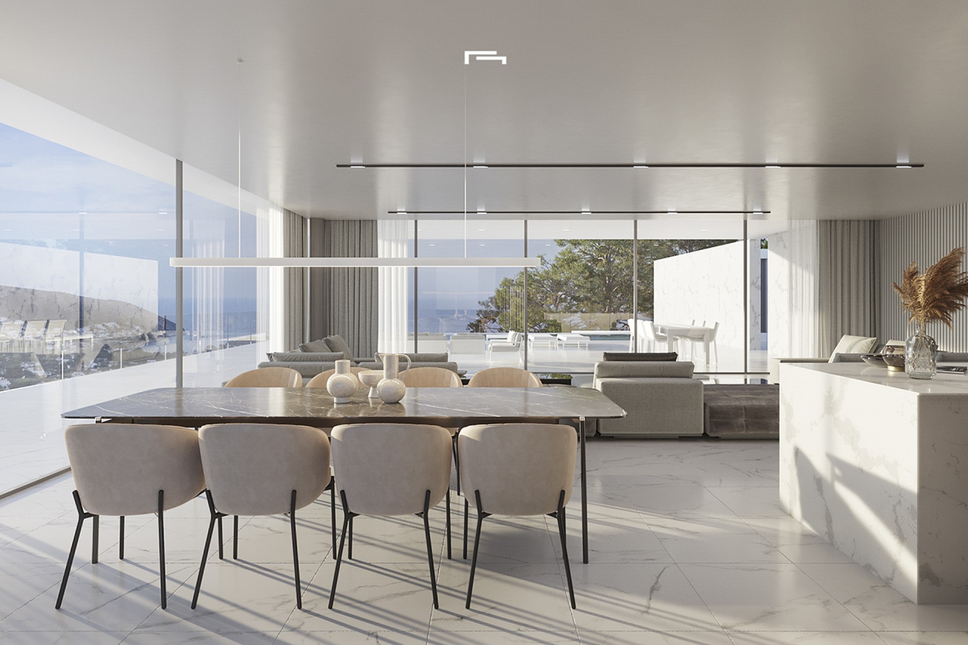 Neue Gebäude - Villa / Doppelhaushälfte - Moraira