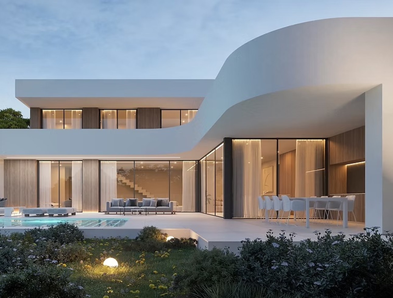 Neue Gebäude - Villa / Doppelhaushälfte - Moraira