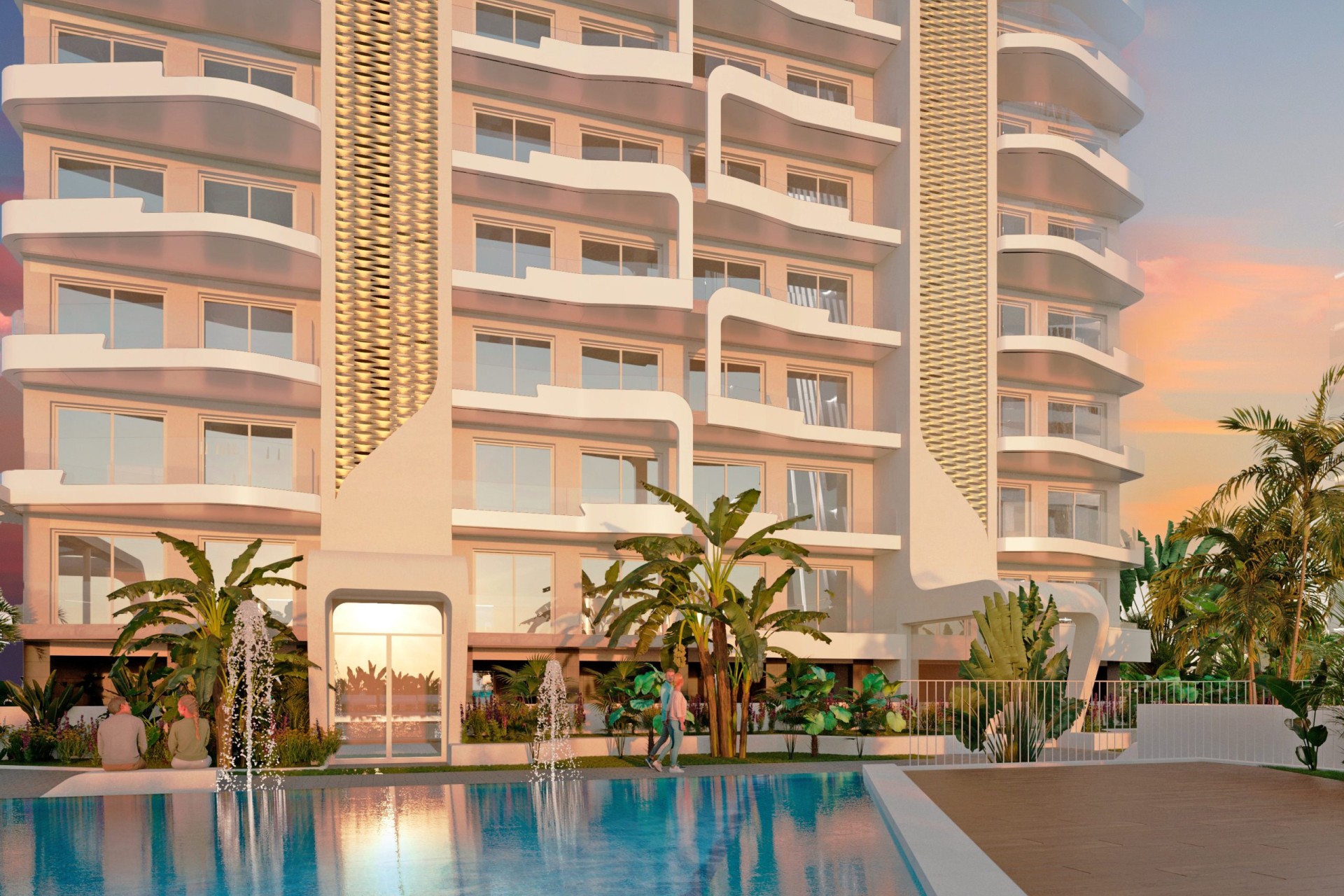 Neue Gebäude - Wohnung - La Manga del Mar Menor