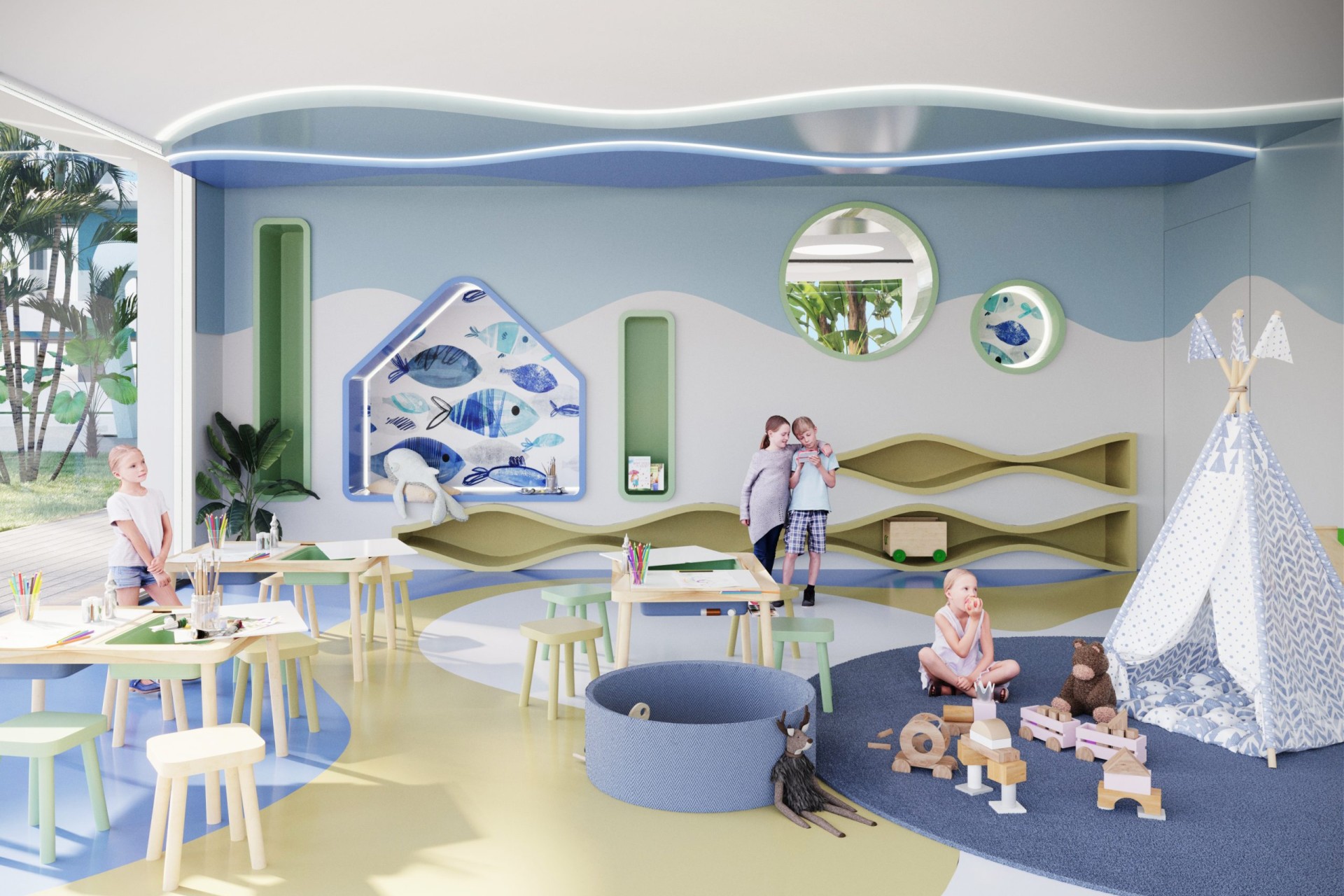 Neue Gebäude - Wohnung - La Manga del Mar Menor