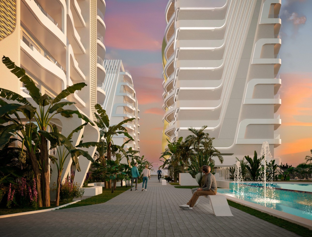 Neue Gebäude - Wohnung - La Manga del Mar Menor