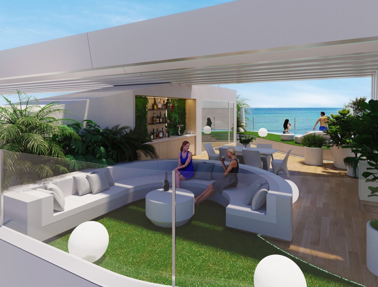 Neue Gebäude - Wohnung - La Manga del Mar Menor