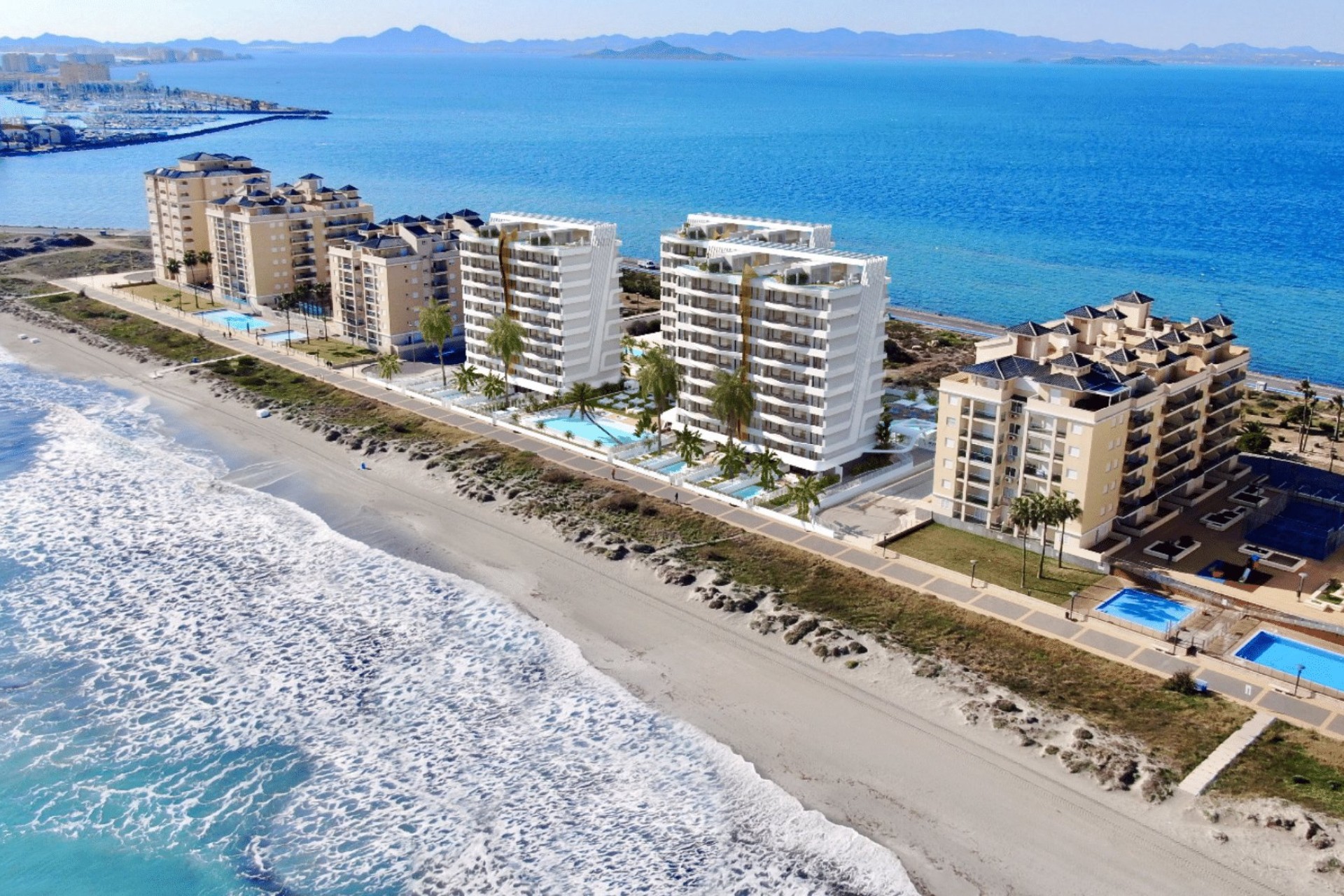 Neue Gebäude - Wohnung - La Manga del Mar Menor