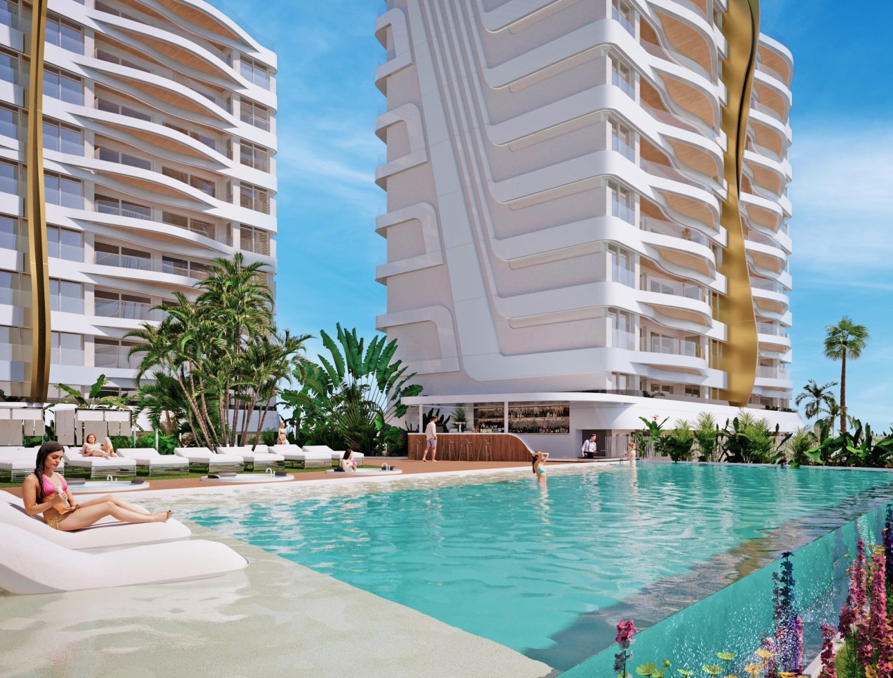 Neue Gebäude - Wohnung - La Manga del Mar Menor