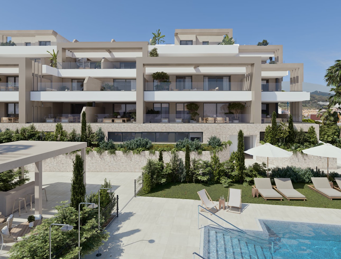 New Build - Apartment / flat - Estepona