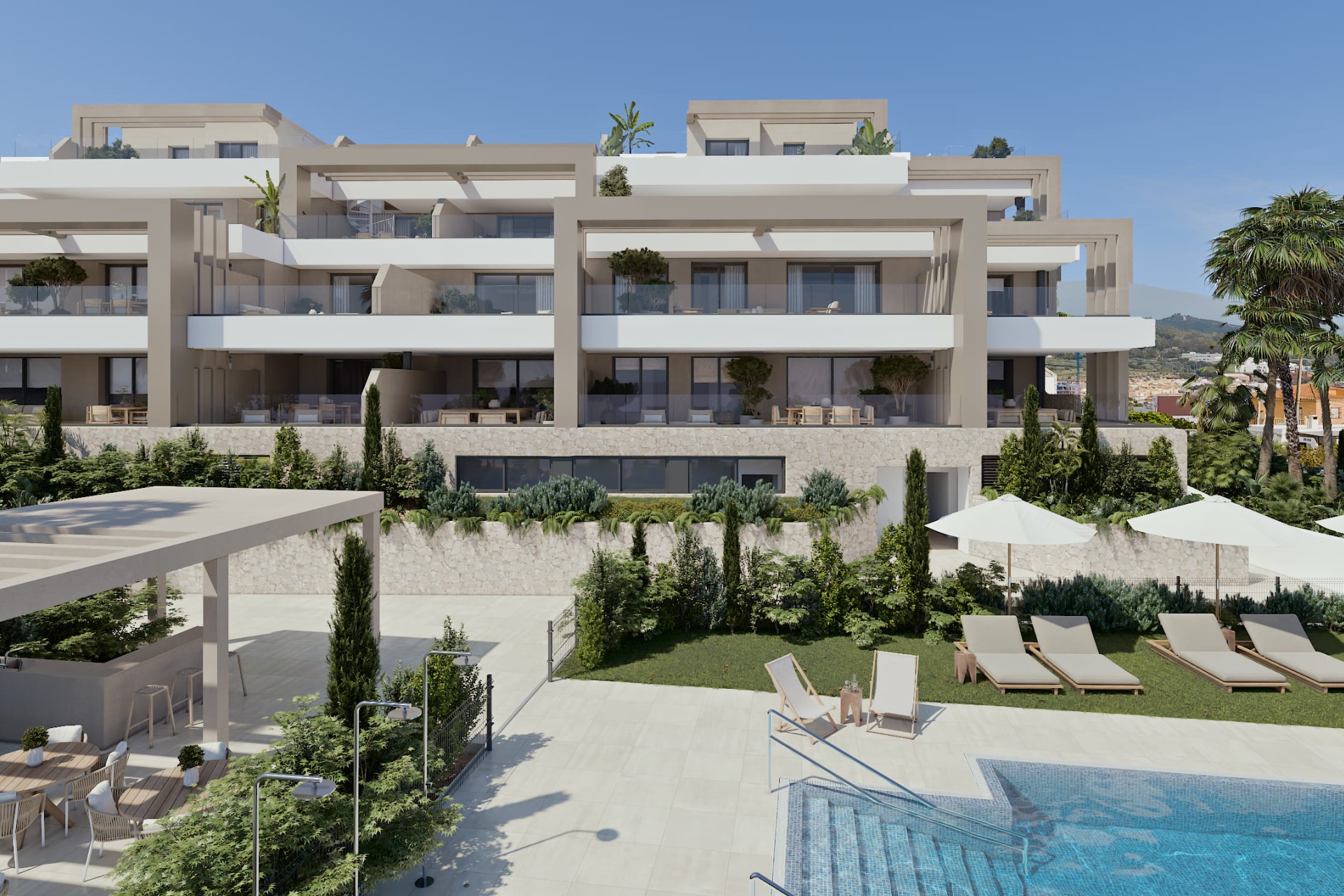 New Build - Apartment / flat - Estepona