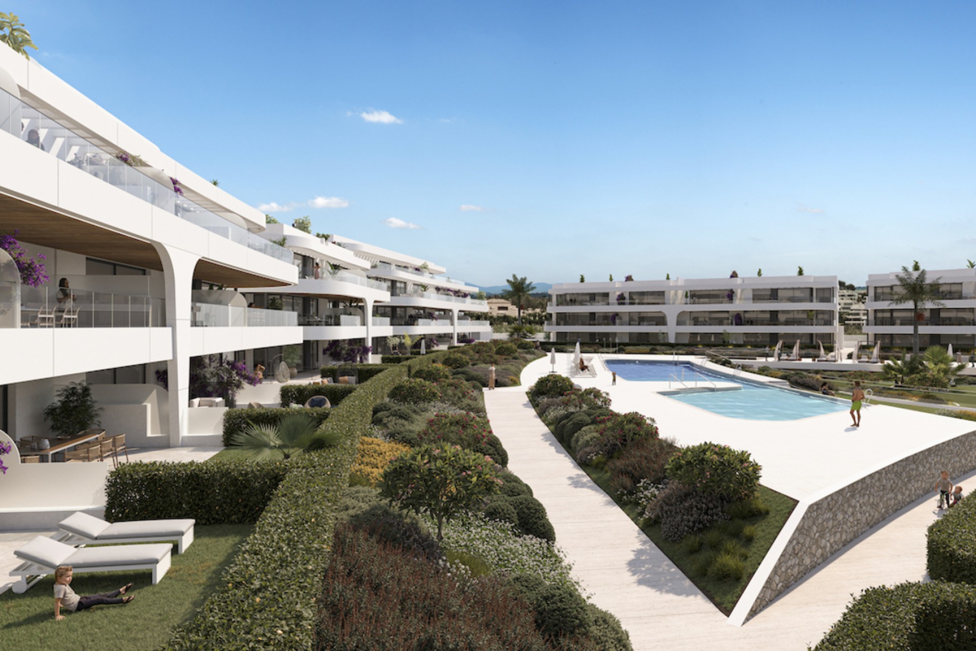 New Build - Apartment / flat - Estepona