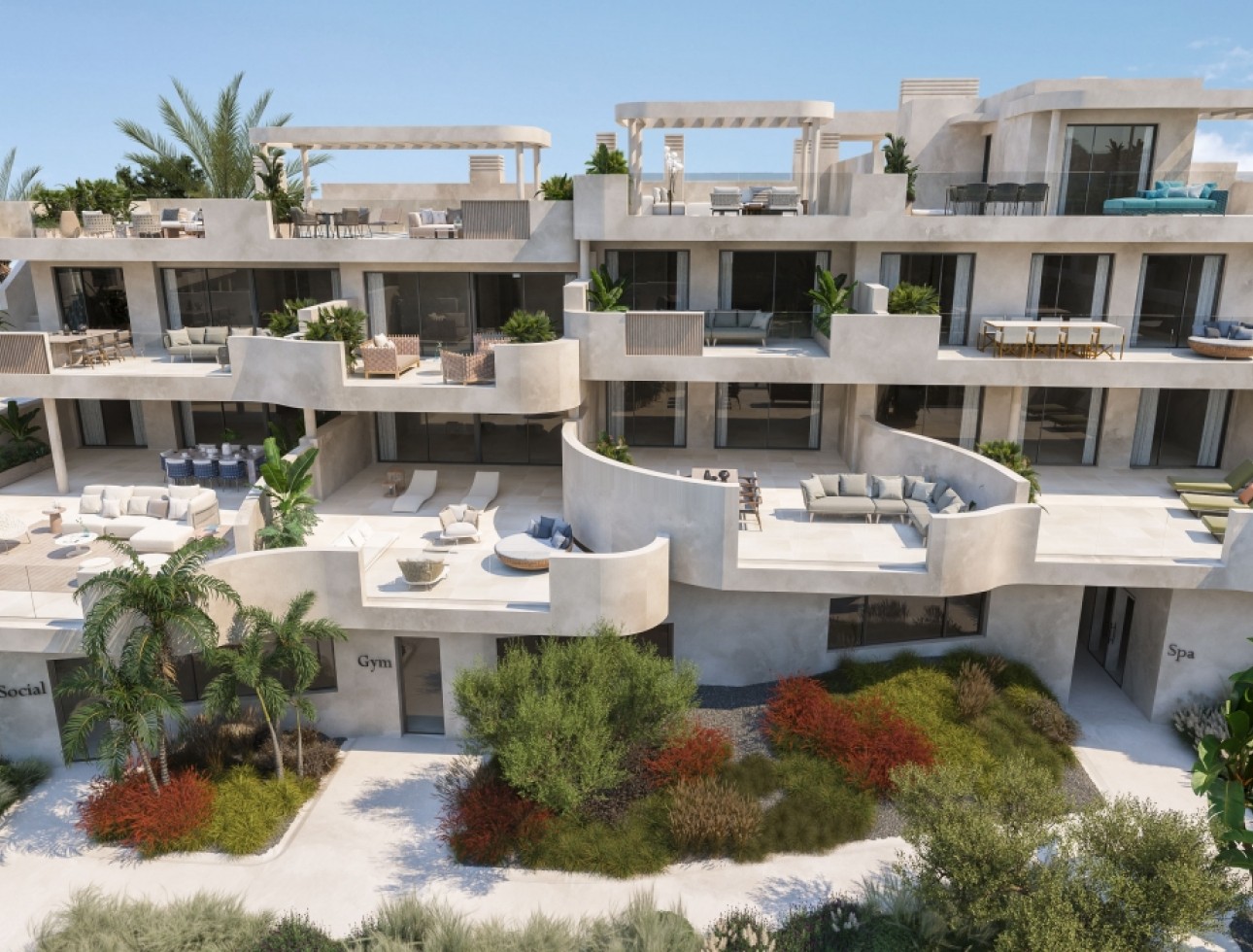 New Build - Apartment / flat - Estepona