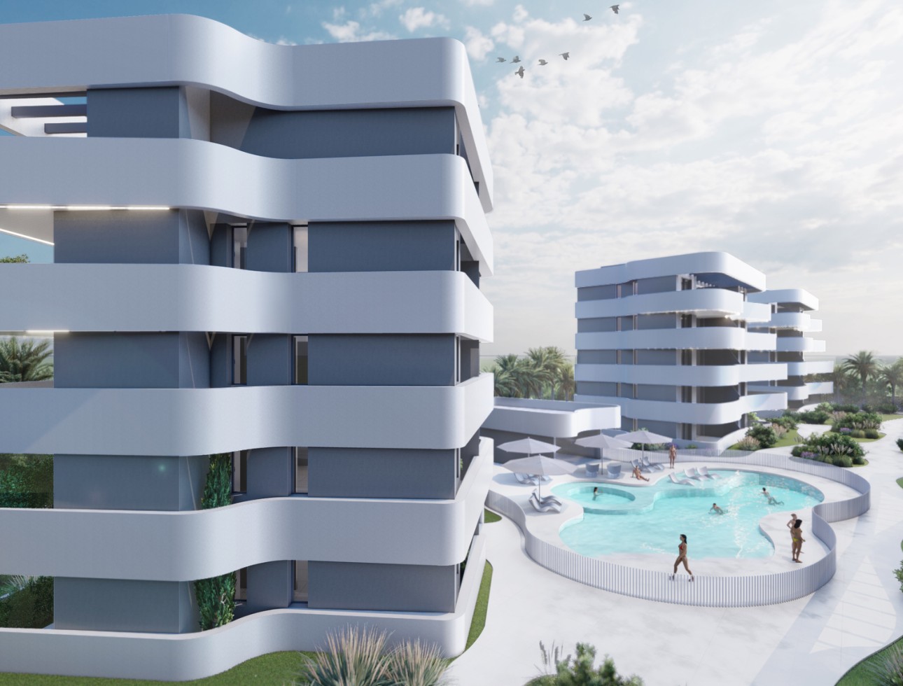 New Build - Apartment / flat - Guardamar del Segura