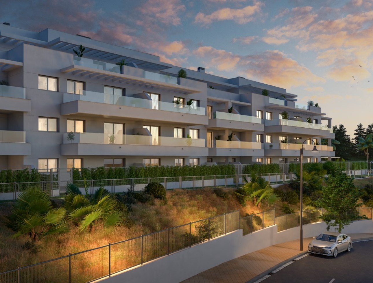 New Build - Apartment / flat - Las Lagunas de Mijas