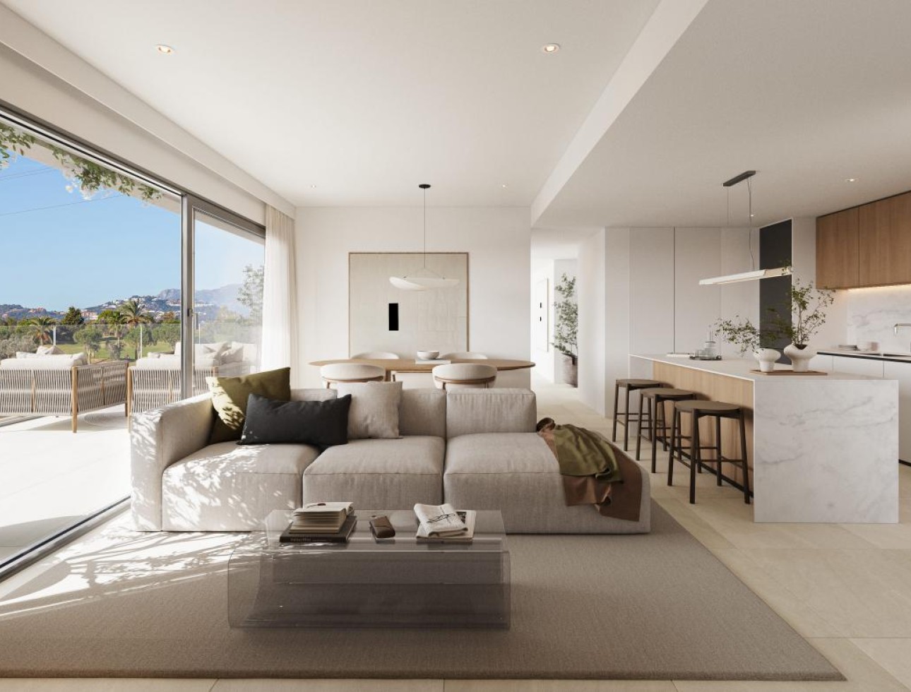 New Build - Apartment / flat - Las Lagunas de Mijas