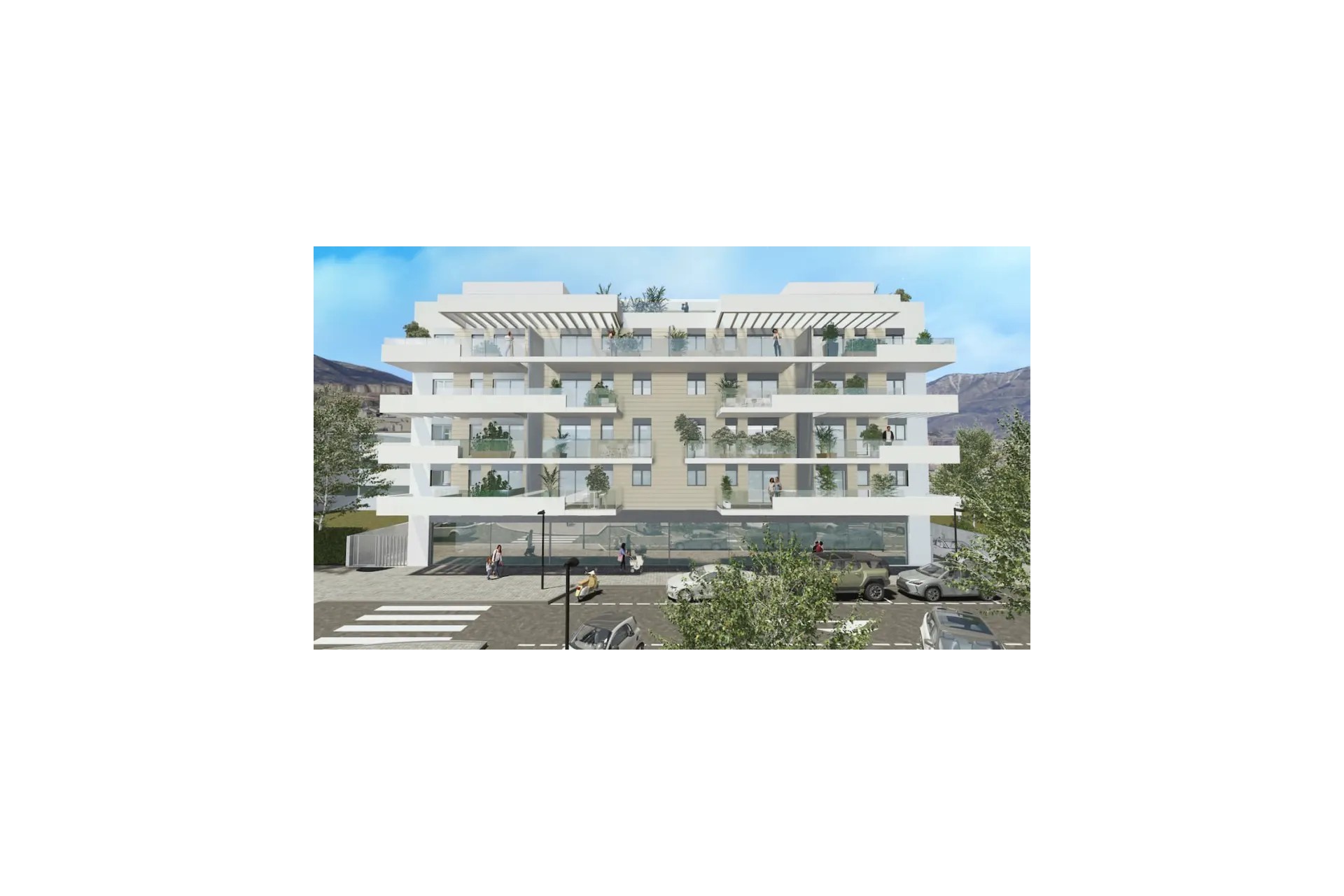 New Build - Apartment / flat - Las Lagunas de Mijas