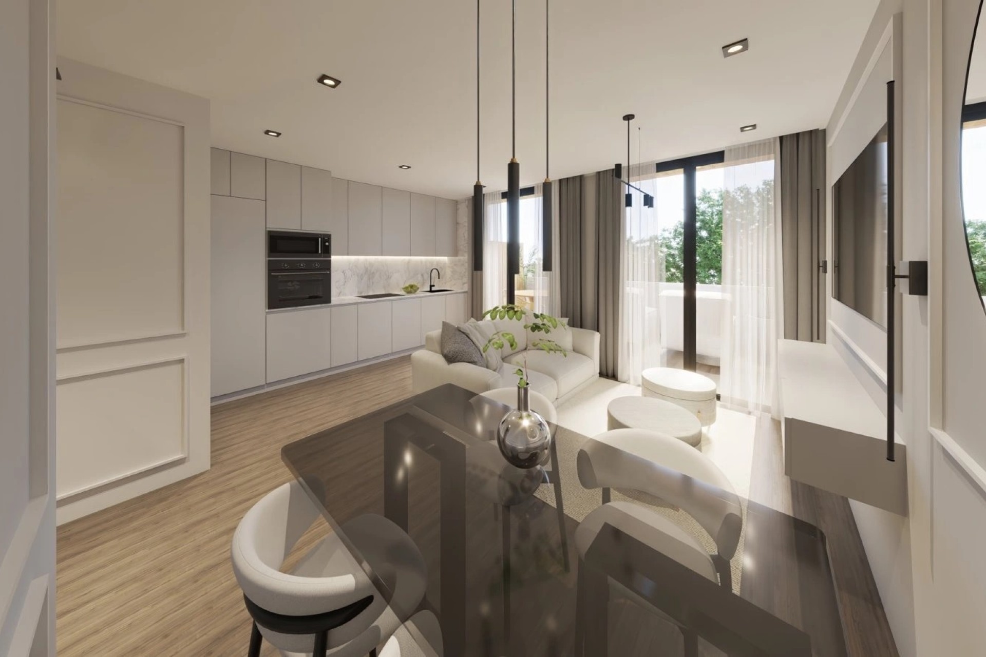 New Build - Apartment / flat - Las Lagunas de Mijas