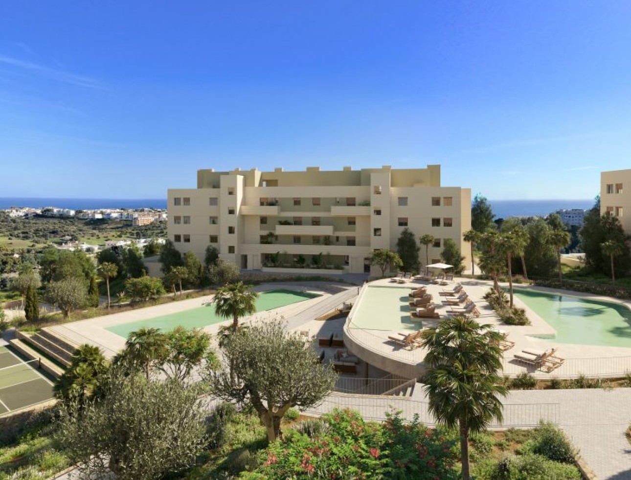 New Build - Apartment / flat - Las Lagunas de Mijas