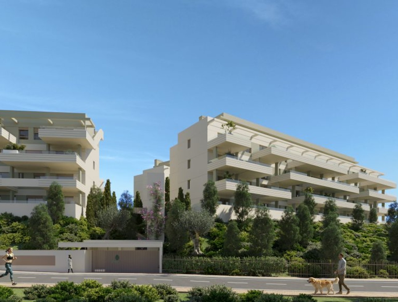 New Build - Apartment / flat - Las Lagunas de Mijas