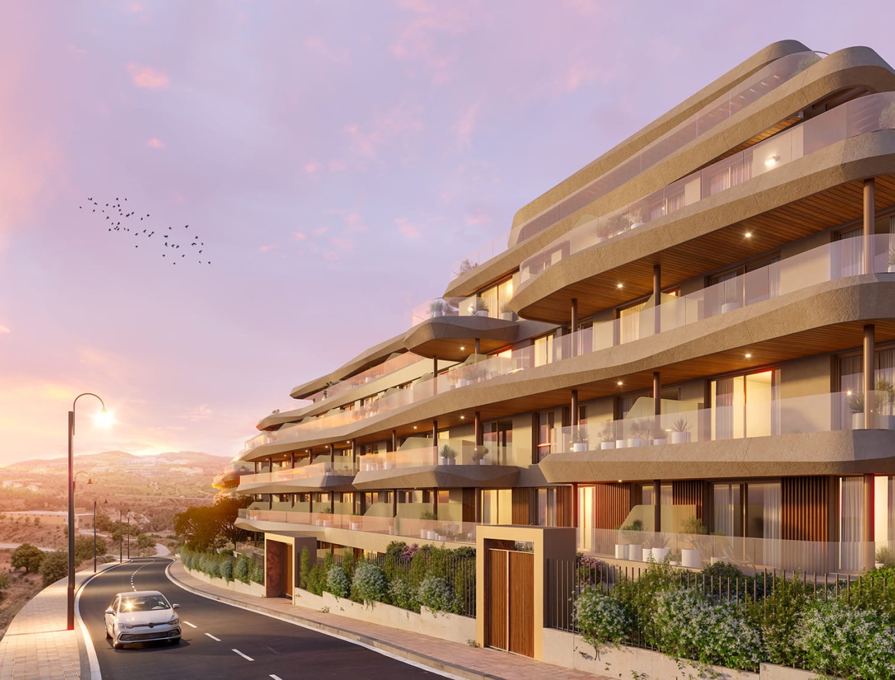 New Build - Apartment / flat - Las Lagunas de Mijas