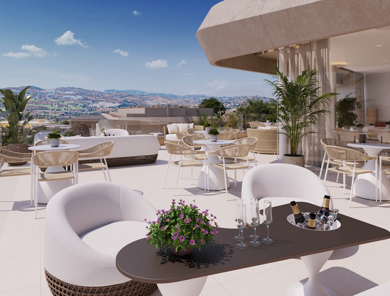 New Build - Apartment / flat - Las Lagunas de Mijas