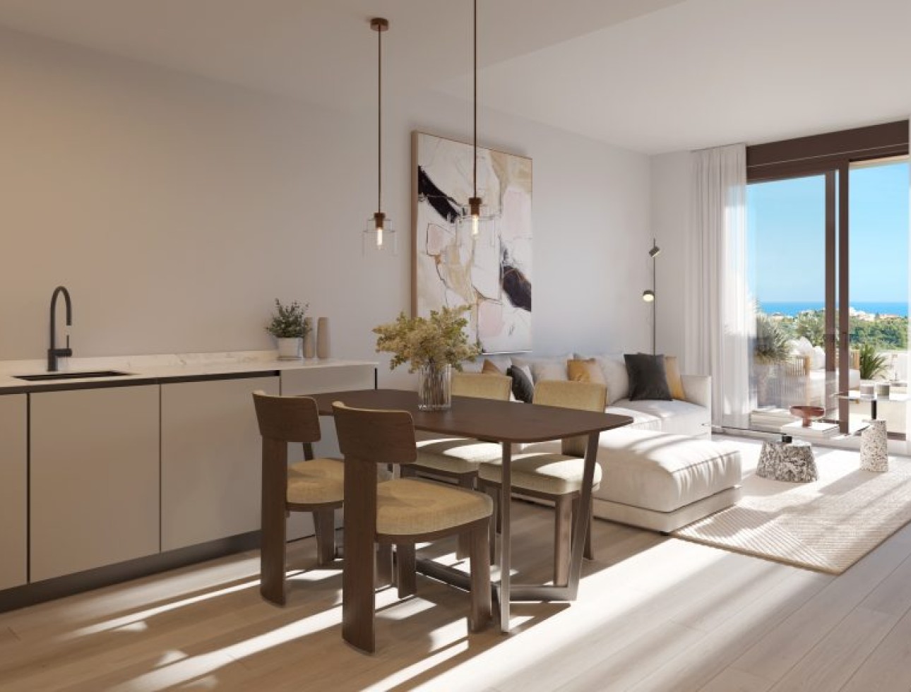 New Build - Apartment / flat - Las Lagunas de Mijas
