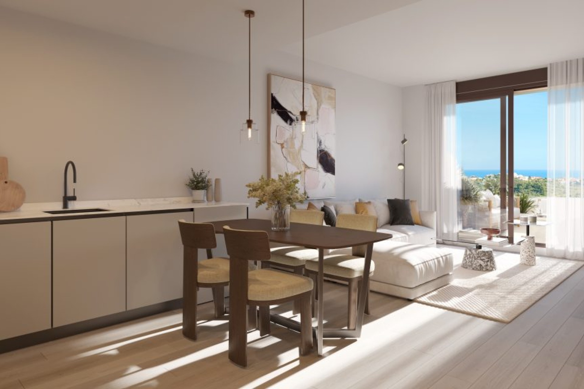 New Build - Apartment / flat - Las Lagunas de Mijas