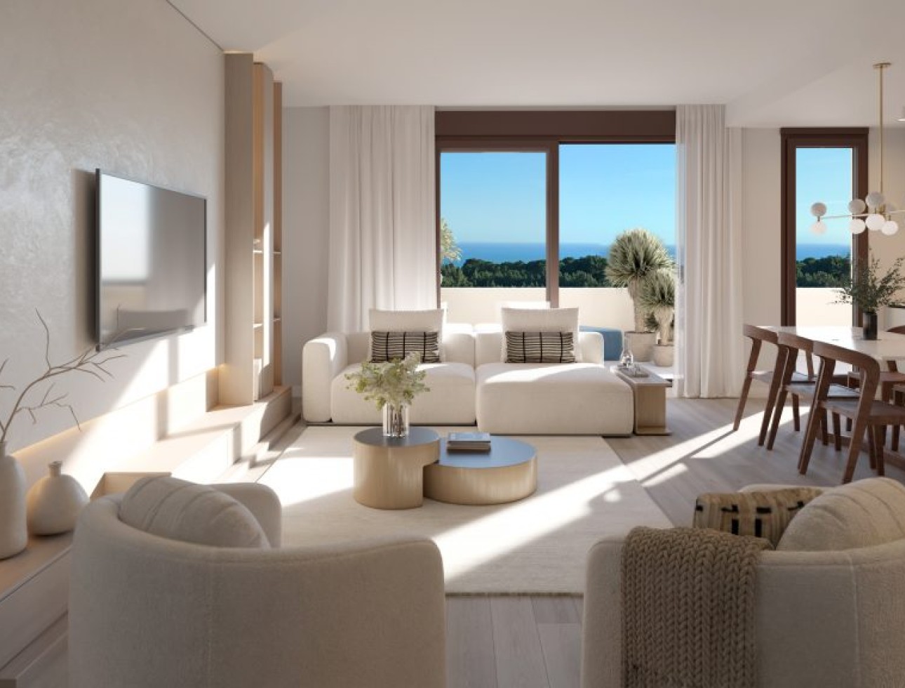New Build - Apartment / flat - Las Lagunas de Mijas
