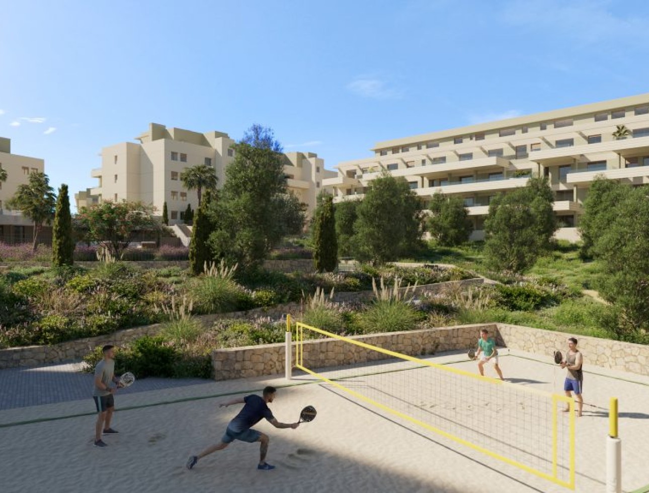 New Build - Apartment / flat - Las Lagunas de Mijas