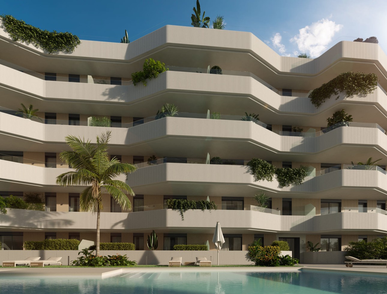 New Build - Apartment / flat - Las Lagunas de Mijas