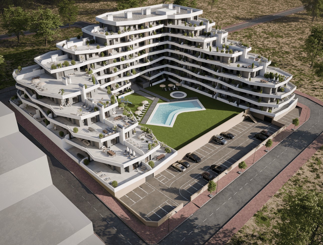 New Build - Apartment / flat - San Miguel de Salinas