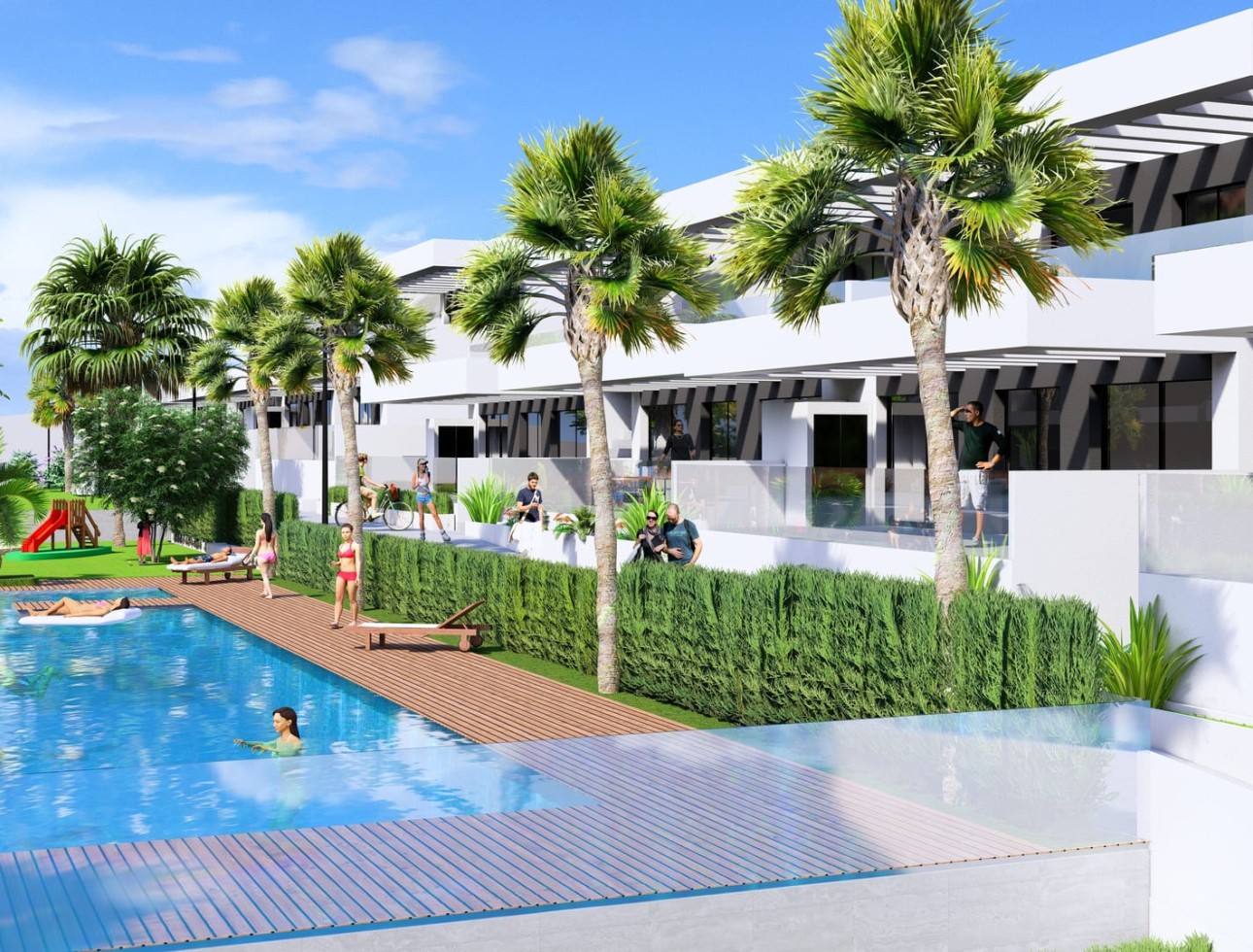 New Build - Low-bungalow - Algorfa