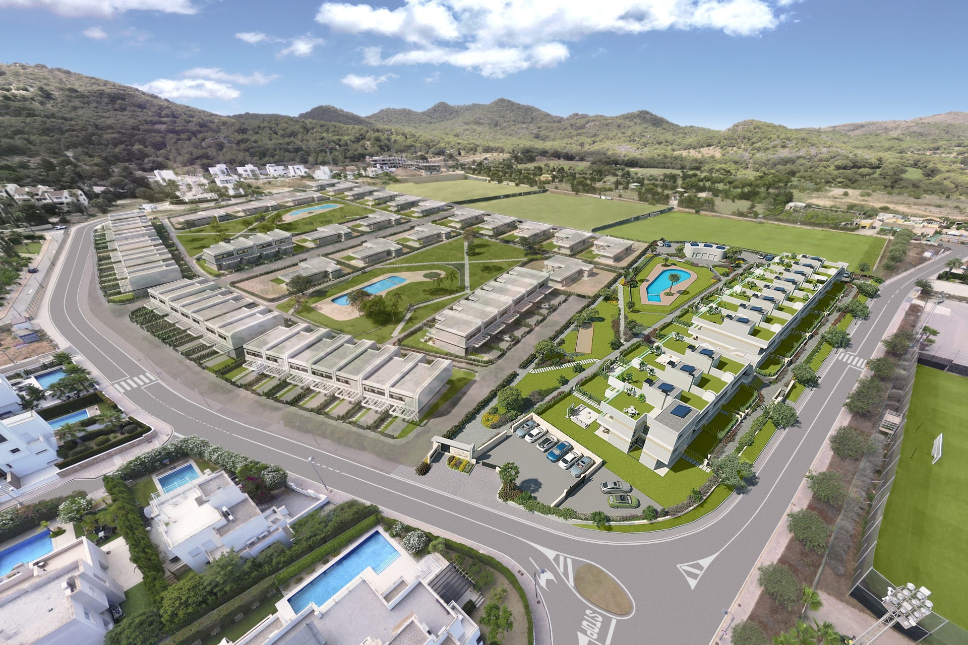 New Build - Low-bungalow - La Manga Club