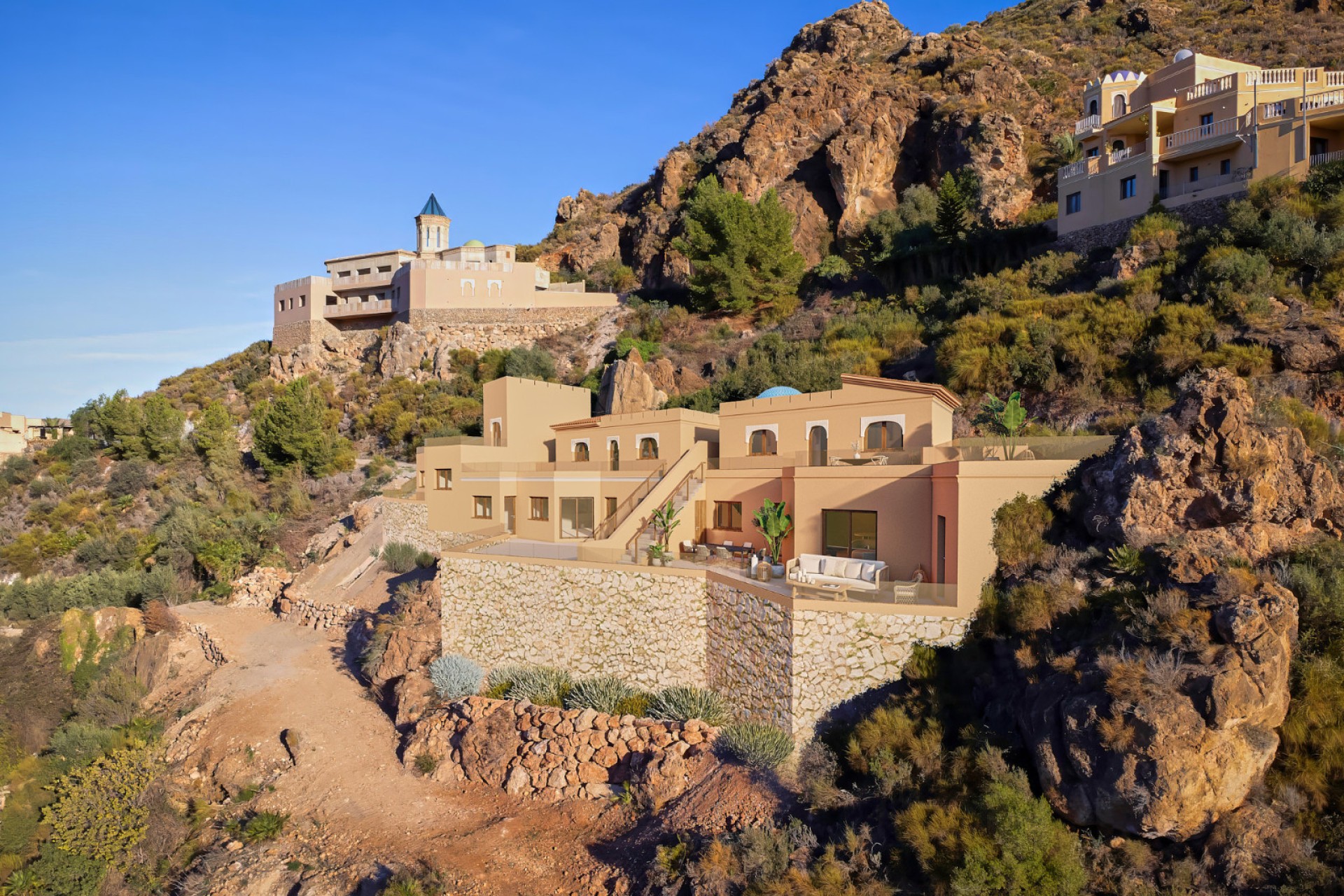 New build properties in Sierra Cabrera, Almería