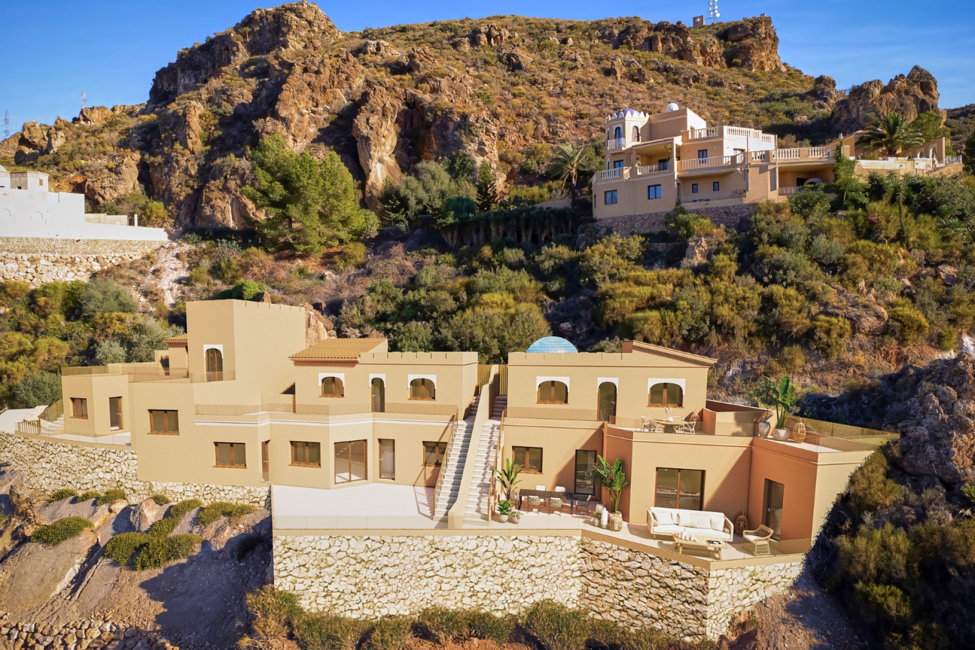 New build properties in Sierra Cabrera, Almería